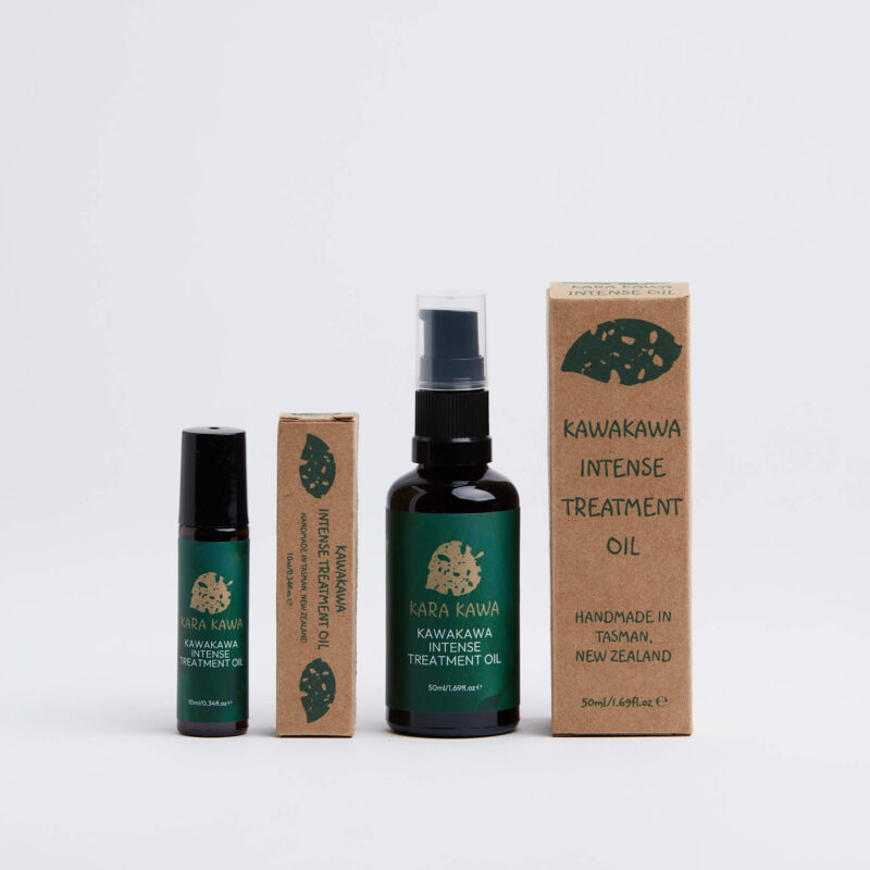 Kawakawa Intense Treatment Oil two sizes